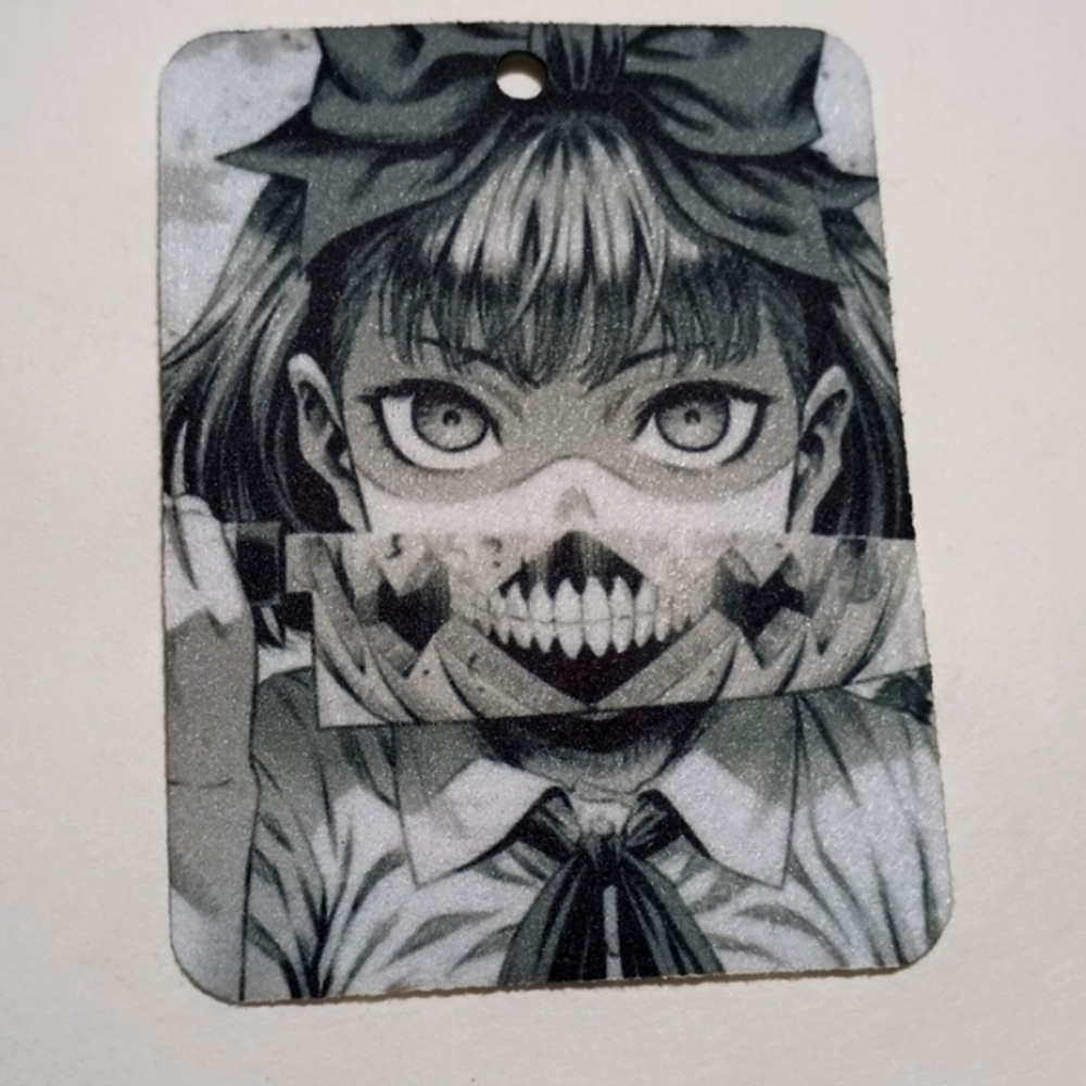 Killer anime girl car air freshener